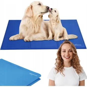 Pelíšek pro psa CHLADICÍ PODLOŽKA PRO PSA A KOČKU VELKÁ PELÍŠEK XXXL 90x50 cm