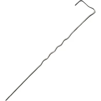 GTEX Ocelová kotvící skoba do země PROFI L 30cm × 4mm – 1 ks