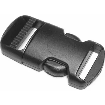 Spona trojzubec 16 K kompletní, černá, PA6