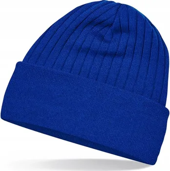 Čepice Beechfield zimní čepice beanie modrá, univerzální velikost