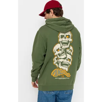 Pánská mikina DC Laugh Stack HD (bronze green) XL, zelená