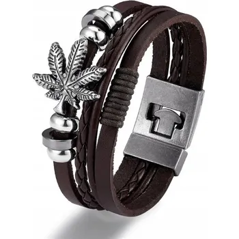 Náramek Kožený náramek Vintage Boho Rock Gothic Cool