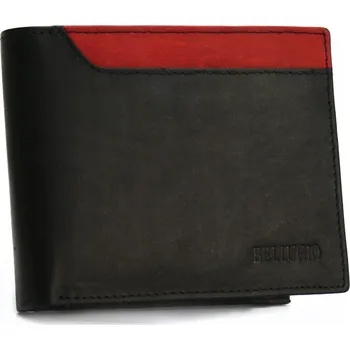 Peněženka Bellugio pánská peněženka z pravé kůže černá - muž