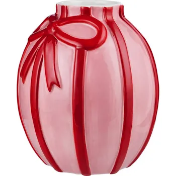 Váza Butlers PRESENT Váza 18 cm - růžová/červená