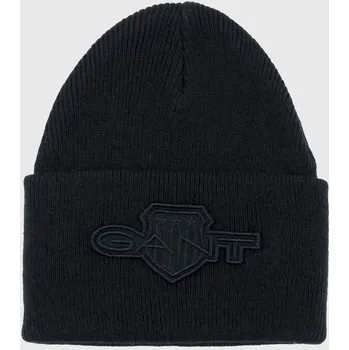Kšiltovka ČEPICE 1-6 LET GANT TONAL ARCHIVE SHIELD BEANIE EVENING BLUE
