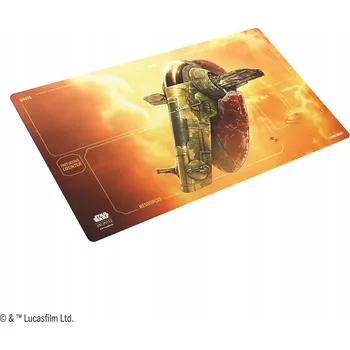 Desková hra Gamegenic: Star Wars Unlimited Karetní Hra - Herní Podložka - Fett's Firespray