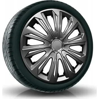 Poklice na kolo Puklice STRONG 14" grafitové pro Ford, Fiat, Honda, Hyundai, 4 ks
