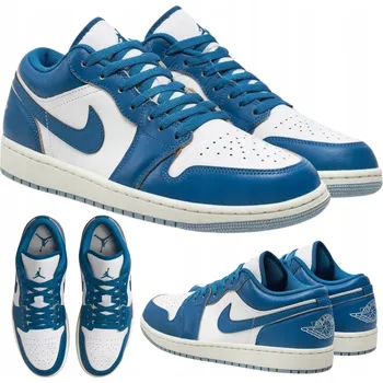 Pánská obuv Pánské Kožené Elegantní Lehké Boty NIKE AIR JORDAN 1 LOW SE VEL. 42