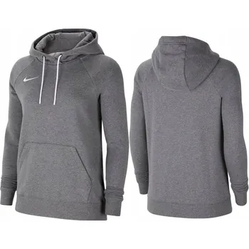 Dámská mikina Dámská fleecová mikina s kapucí Mikina Park Nike Fleece CW6957 071 Šedá XS
