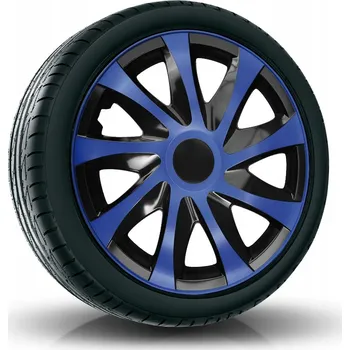 Poklice na kolo Puklice DRACO 14" modro-černé pro Toyota, Volkswagen, Volvo, 4 ks