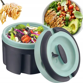 Termoska Termo Mísa Termoizolační Nádoba Jídlonosič PINNACLE 2,5L Zelená