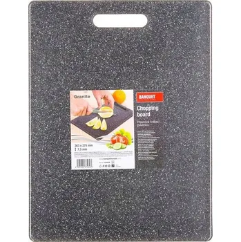 Kuchyňské prkénko Plastové krájecí prkénko BANQUET GRANITE 36x27 cm - kuchyňské prkénko na zeleninu