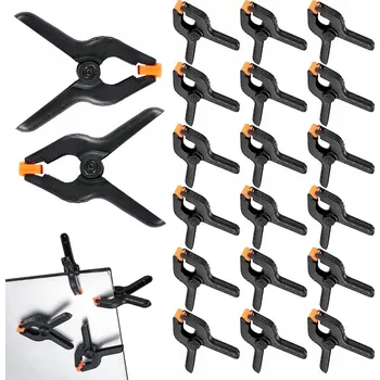 Příslušenství pro čtečku elektronické knihy 20 ks pružinových svorek 2" – pro fotografování, dřevo a DIY