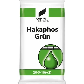 Hnojivo Compo Expert Hakaphos Grün 20-5-10+2 Balení: 25 kg