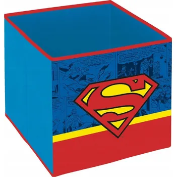 Úložný box Úložný prostor na hračky s motivem komiksu Superman 31×31×31 cm