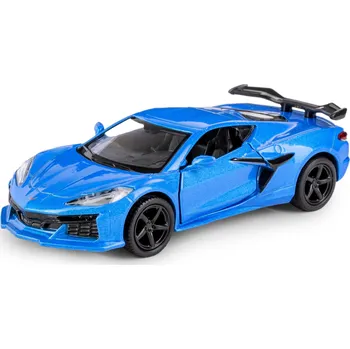 autíčko RMZ City 2023 CHEVROLET CORVETTE Z06 MODRÝ 12cm NOVÝ KOVOVÝ MODEL