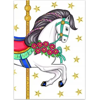 Obraz Henry Karnet B6 Kůň kolotoč