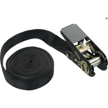 Upínací popruh EXPERT E201503 upínací popruh s ráčnou bez háku 25x5000mm