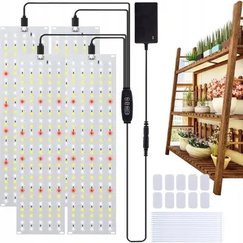 Osvětlení pro růst rostliny LED pásek pro pěstování rostlin, GROW, 30 cm, 540 LED diod, 40 W, IP44