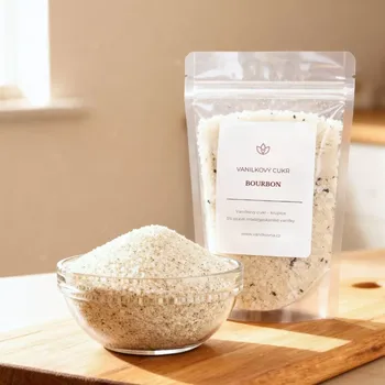 Cukr Vanilkový cukr Bourbon - krupice 250 g
