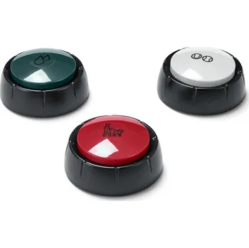 tréninková pomůcka pro psa 715792 - Tchibo - Tlačítka pro výcvik psů - barva: bílá