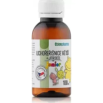 Lék na kašel, rýmu a nachlazení Edenpharma Lichořeřiš.větší+jitrocel Junior 100ml