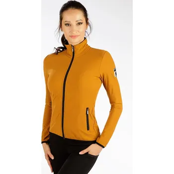 Dámská mikina Dámská mikina LITEX na zip žlutá Barva: 190, Velikost: S
