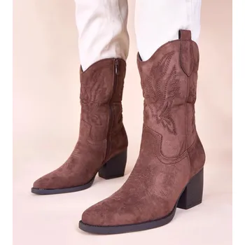 Dámské kozačky Boty na podpatku model 221031 Solea 40