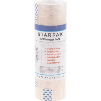 Lepicí páska 8ks transparentní 18mmx20m