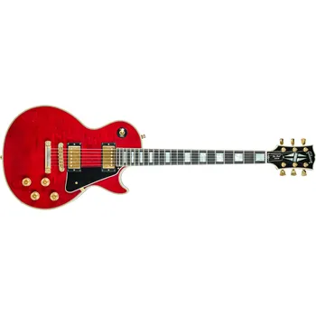 Elektrická kytara Gibson Custom Shop 2007 Les Paul Custom Red + prodloužená záruka 3 roky