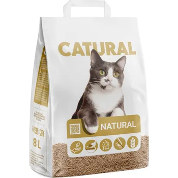 Podestýlka pro kočku 8l steliva pro kočky Catural Natural