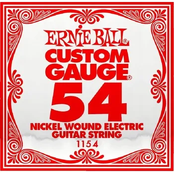 Hudební nástroj Jednotlivá struna .054 Ernie Ball pro elektrickou kytaru 1154