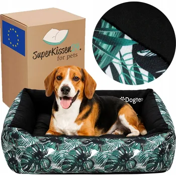 Pelíšek pro psa Pelíšek kanapa DOGTER EX-BLACK "L" sametový!