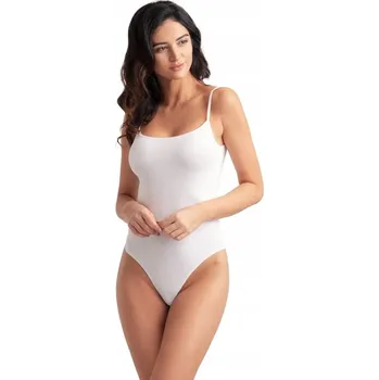 Podprsenka GORTEKS Paola body na ramínkách bílé 38