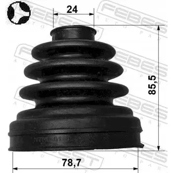 Posilovač řízení Febest 3515-NL32WDT Sada prachovek řízení