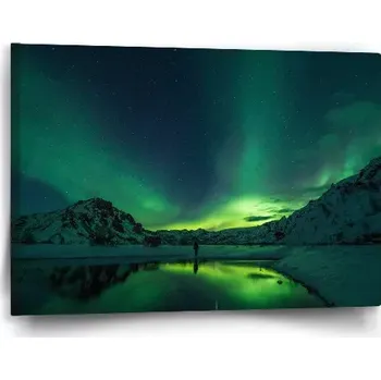 Obraz Sablio Obraz Zelená záře - 60x40 cm