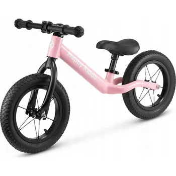 Dětské kolo Odrážedlo Happy Kiddo SN85282 AN01 14" bílé, černé, růžové