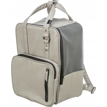 přepravka pro zvíře Batoh pro psa Trixie šedý plast do 8 kg 40 cm x 30 cm x 20 cm