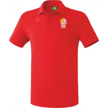 Pánské tričko ERIMA POLOKOŠILE 147 VK KARLOVARSKO PÁNSKÁ - Červená - velikost XL