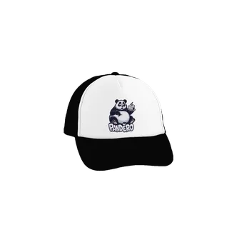 Kšiltovka Bastard Panděro kšiltovka truckerka Black cap