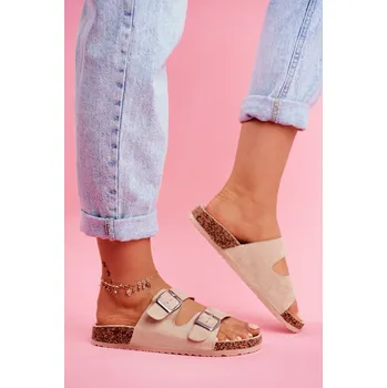 Dámské žabky Dámské Nazouváky Béžové Si Senor 41