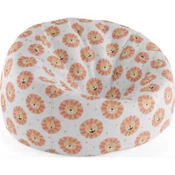 Sedací pytel Sablio Sedací vak Cocoon Lvíčci - 115 x 75 cm x 45 cm