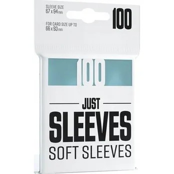 Příslušenství k deskovým hrám Gamegenic Obaly na karty Soft Sleeves Clear 67 x 94 mm 100 ks