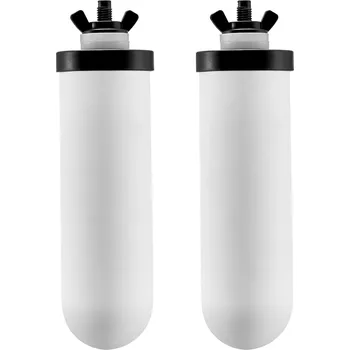 vodní filtr Vevor Keramické náhradní filtry do gravitačního filtru, 2 ks, bílé