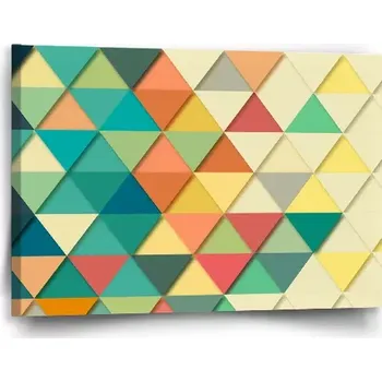 Obraz Sablio Obraz Trojúhelníky - 60x40 cm