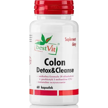 Colon Detox & Cleanse Očista Detox Paraziti 21 složek 60 kapslí
