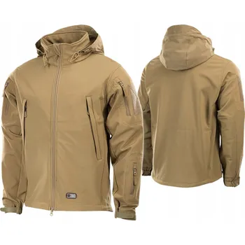 Pánská softshellová bunda M-Tac pánská bunda softshell s kapucí Větrovka velikost XL