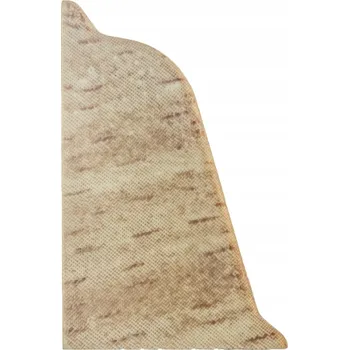 soklová lišta Levá koncovka k soklové liště 37mm BUK (buk)