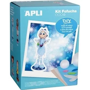 Panenka APLI Apli14288 Sada na výrobu pěnové panenky Zimní víla