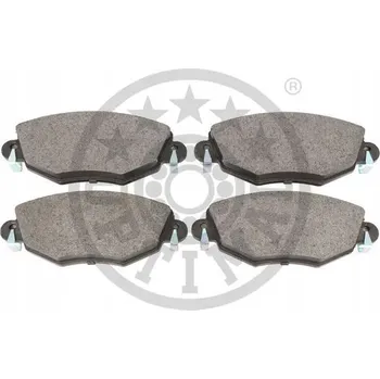 Brzdová destička BRZDOVÉ DESTIČKY PŘEDNÍ BP-12091 OPTIMAL FORD